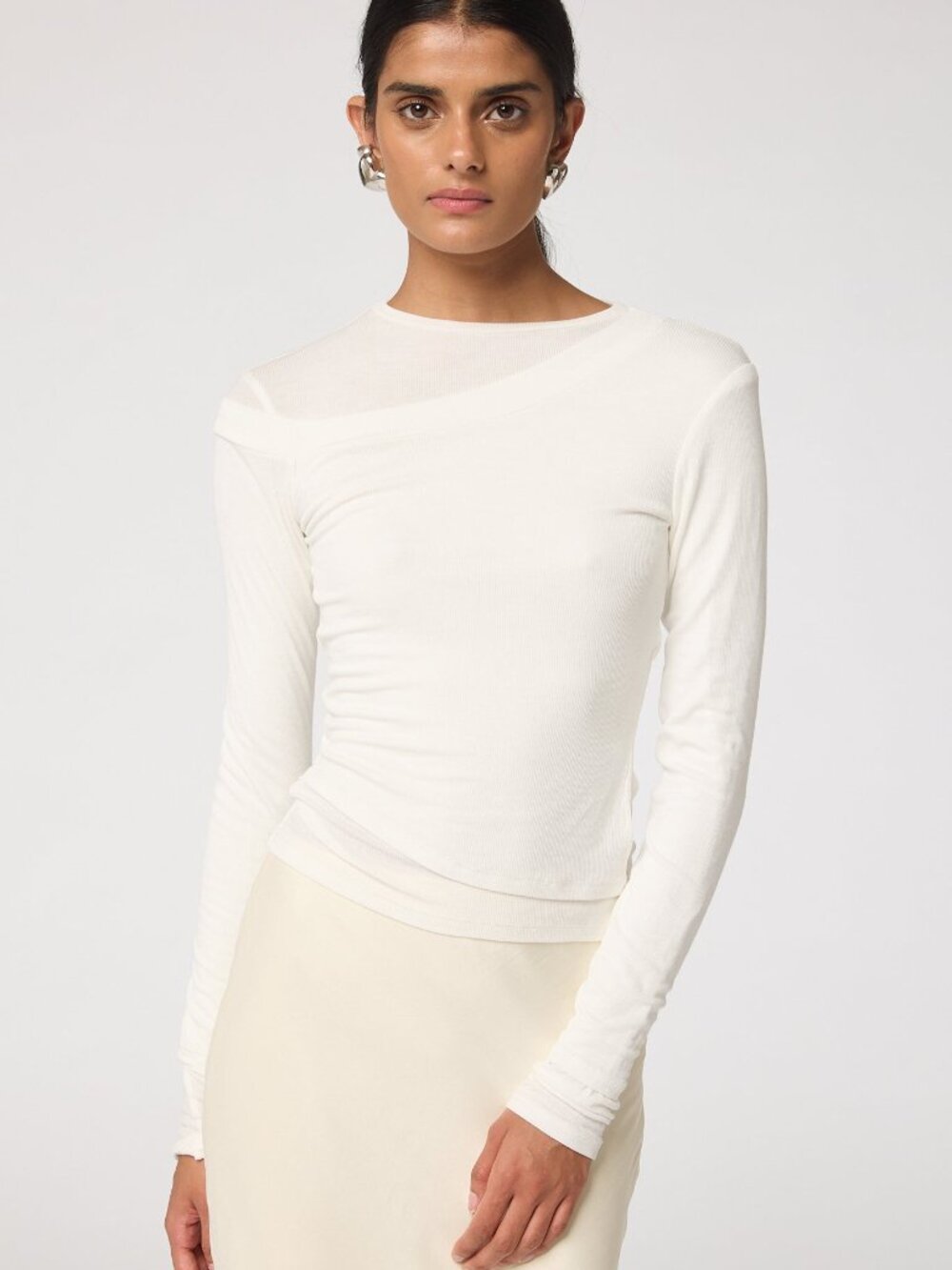 The Line by K White Smythson Top White | XS